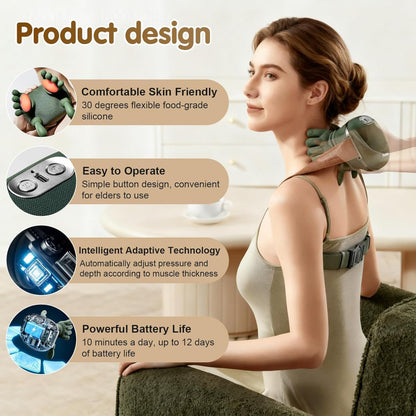 **Bionic 4D Wireless Heated Neck Massager**