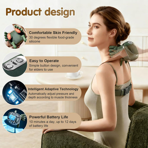 **Bionic 4D Wireless Heated Neck Massager**