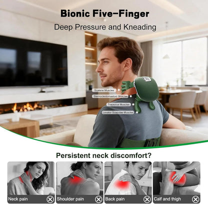 **Bionic 4D Wireless Heated Neck Massager**