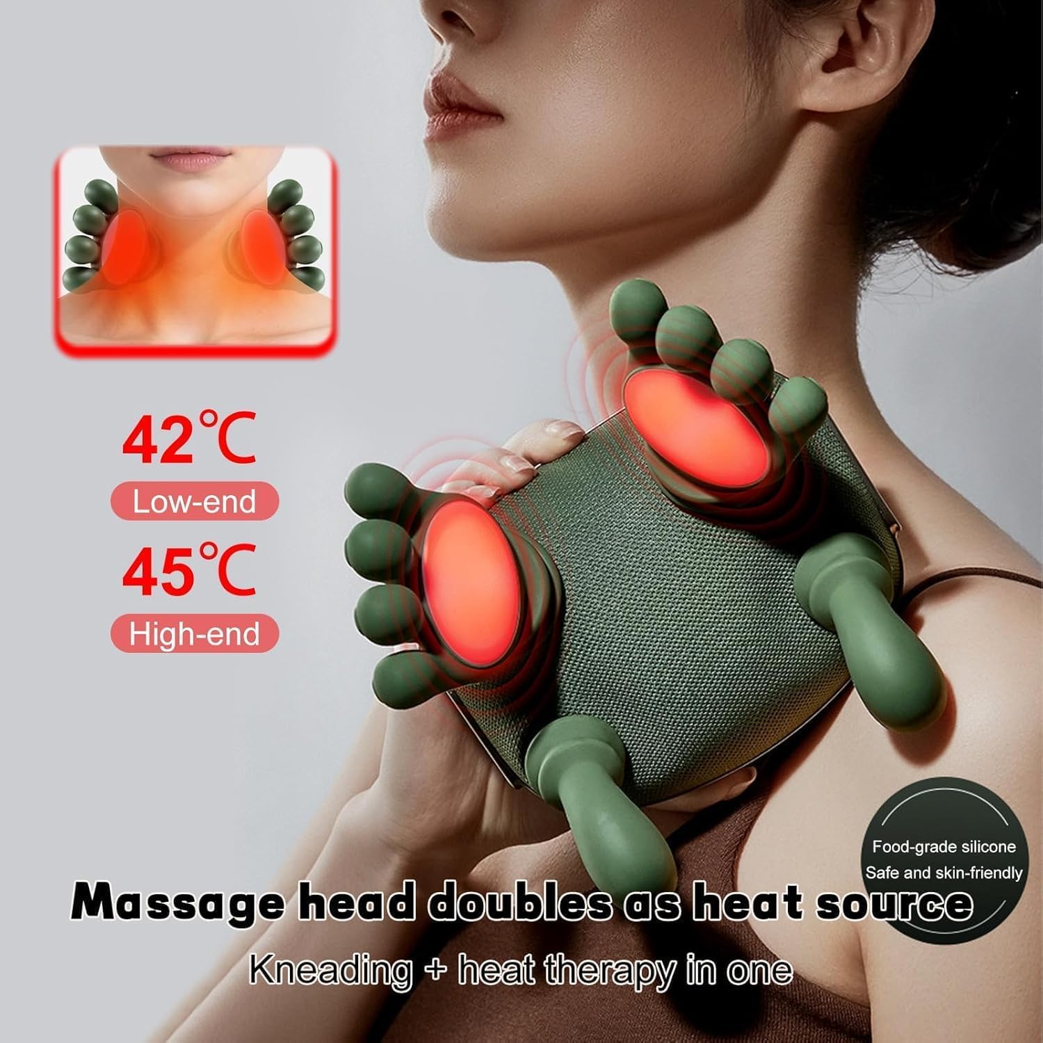 **Bionic 4D Wireless Heated Neck Massager**