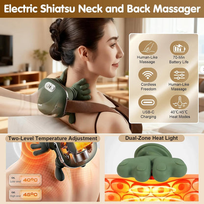 **Bionic 4D Wireless Heated Neck Massager**