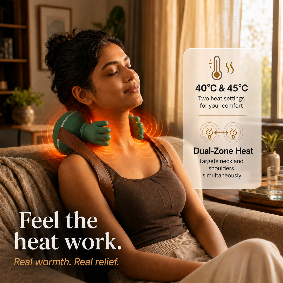 relivv GRIP | Wireless Heat & Kneading Therapy